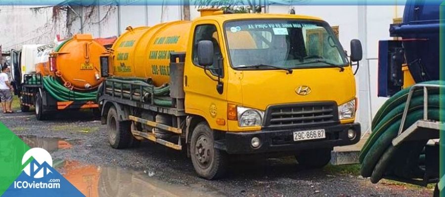 Hút bể phốt tại Đống Đa