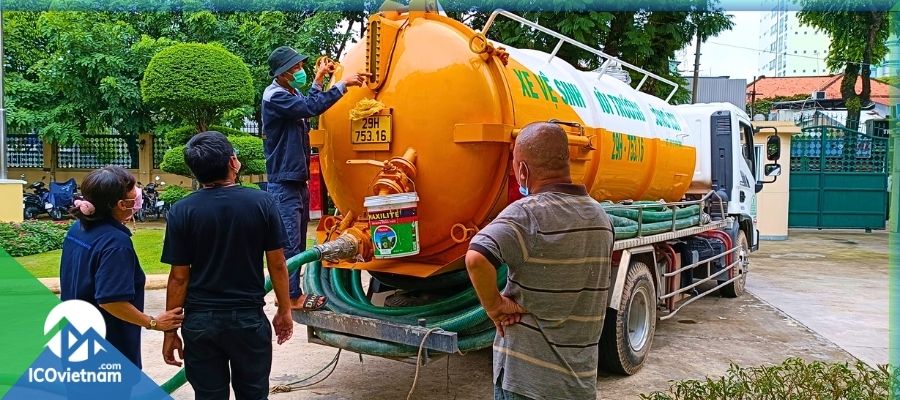 Dịch vụ hút bể phốt tại Đống Đa uy tín