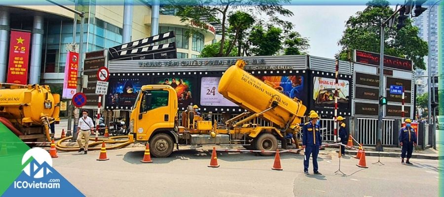Dịch vụ hút bể phốt tại Đống Đa