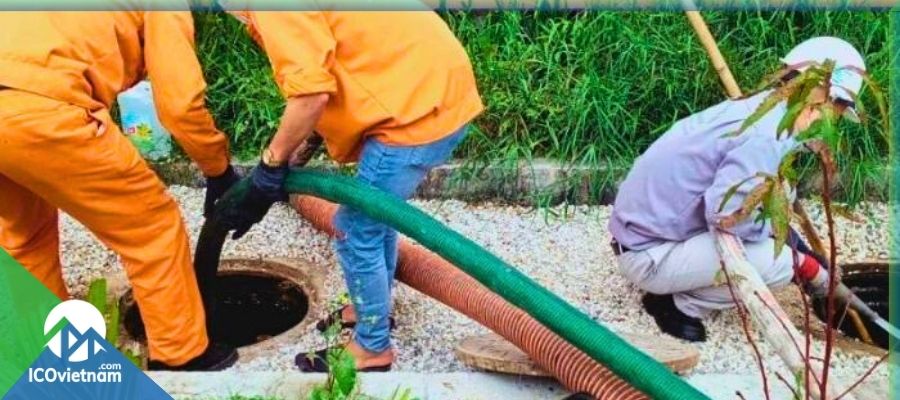 thợ hút bể phốt tại long biên