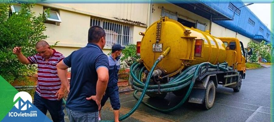 dịch vụ hút bể phốt tại long biên